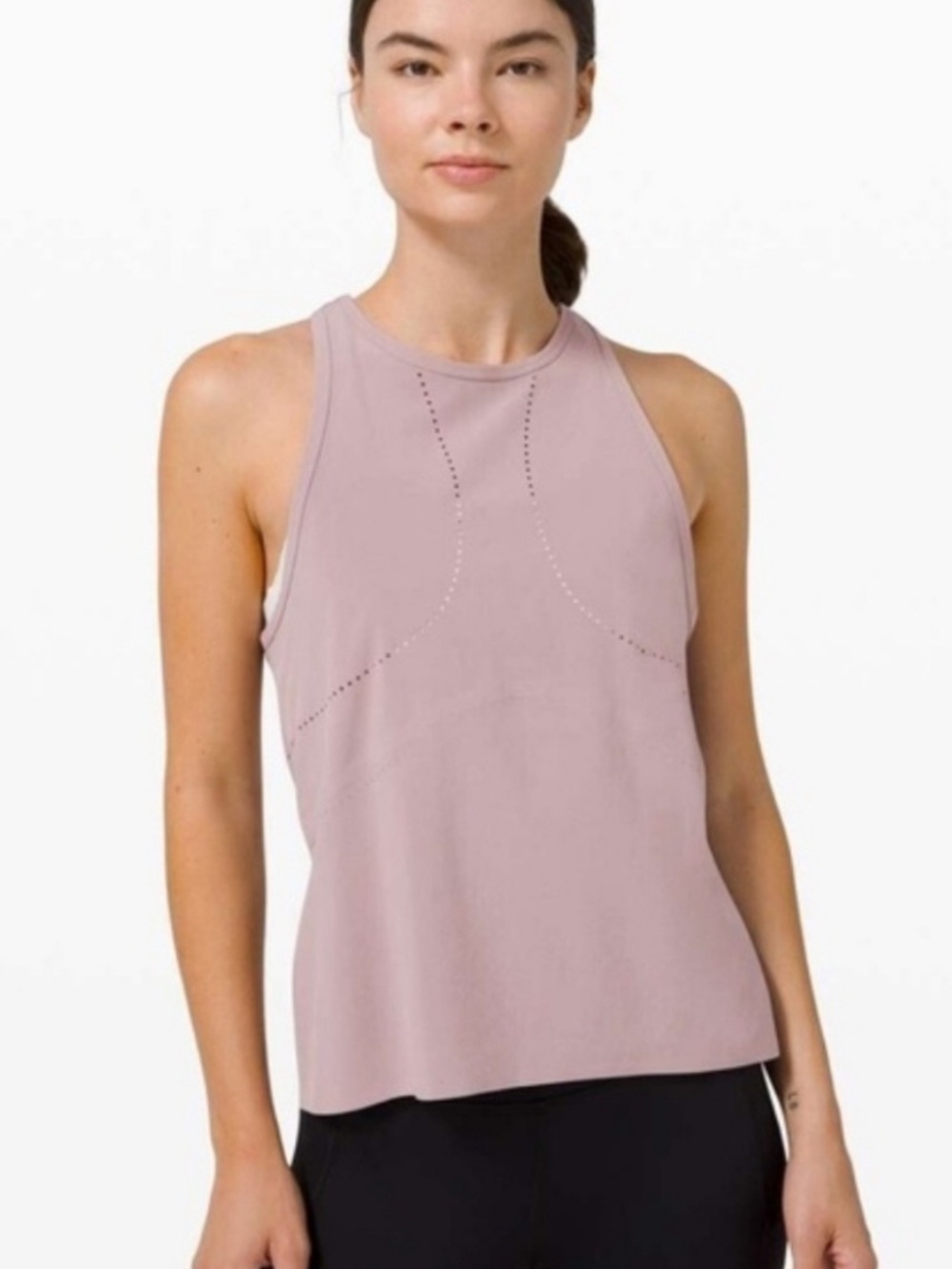 Lululemon Find Your Pace Tank Size 2 Purple Mauve